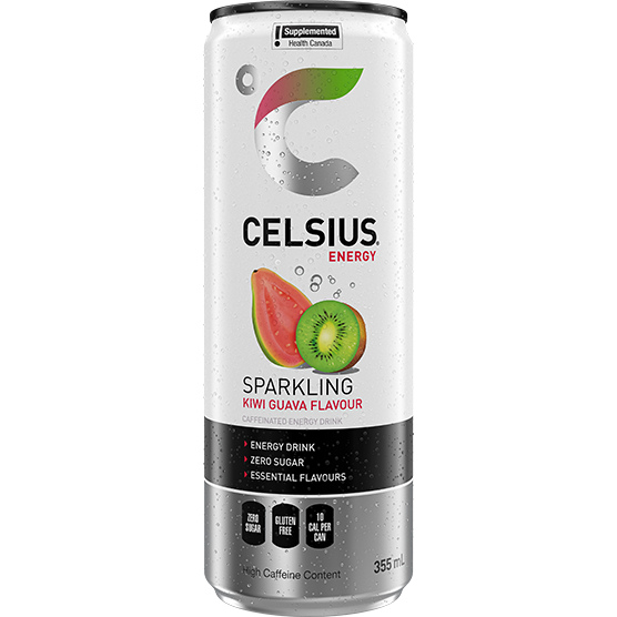 Celsius Sparkling Kiwi Guava 355ML